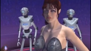 Молодой парень и его сестра сойти на смертельную битву в компьютерной игре.